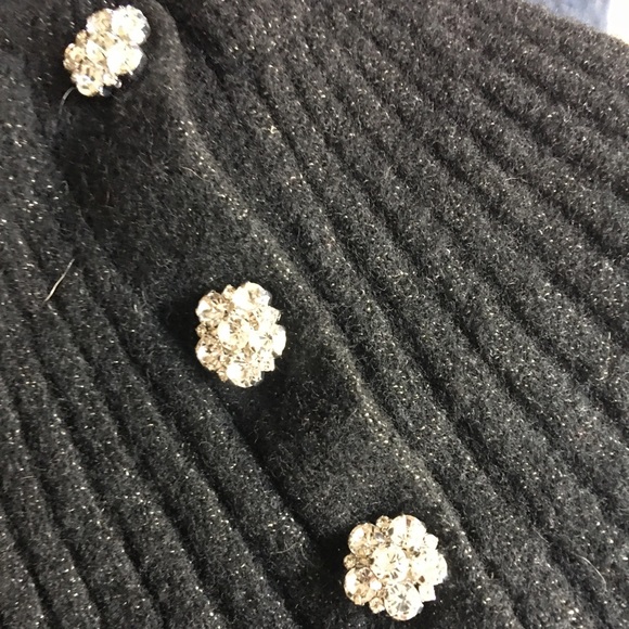 NWT🎉 Black Sparkly Holiday Sweater Dress Sz XL - Picture 7 of 15